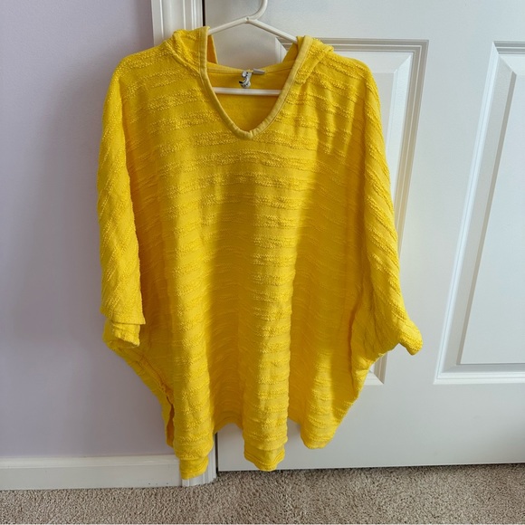 Janie and Jack Textured Stripe Terry Swim Cover-up in Aspen Gold - EUC - Picture 1 of 4
